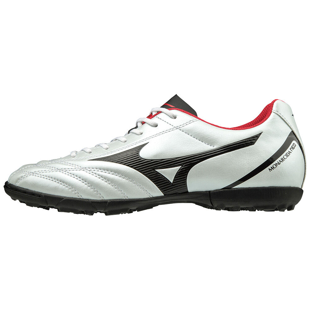 Mizuno Men's Monarcida Neo Select AS Soccer Shoes White/Black/Red (P1GD192509-UCG)